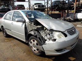 2003 Toyota Corolla Silver 1.8L AT #Z23219